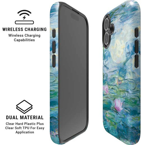 Waterlilies, 1916-19 by Monet iPhone 16 Magsafe Impact Case